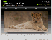 Tablet Screenshot of dslrtraining.co.za